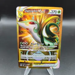 Serperior VSTAR (Secret) 210/195 Pokemon Card - Swsh12: Silver Tempest - NM - Image 1
