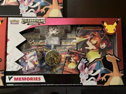 (3) SEALED Pokemon TCG Celebrations V Memories Collection Gamestop Exclusive Box 820650809743 - Image 3