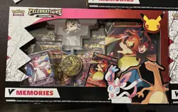 (3) SEALED Pokemon TCG Celebrations V Memories Collection Gamestop Exclusive Box 820650809743 - Image 5