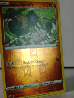Galarian Yamask - POKEMON - Rebel Clash - 101/192 - Reverse Holo - NM -Y - Image 2