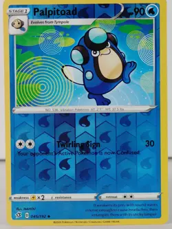 Palpitoad - POKEMON - Rebel Clash - 045/192 - Reverse Holo - NM - T - Image 1