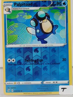 Palpitoad - POKEMON - Rebel Clash - 045/192 - Reverse Holo - NM - T - Image 5