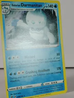 Galarian Darmanitan - POKEMON - Rebel Clash - 048/192 - Rare - NM - A - Image 2