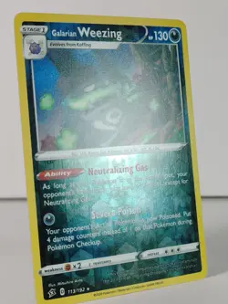 Galarian Weezing - Reverse Holo - Rebel Clash - POKEMON - 113/192 - NM - U Pick - Image 4