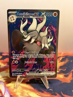 Pokemon TCG Annihilape EX Full Art Holo Ultra Rare 242/193 Sv02 Paldea Evolved - Image 2