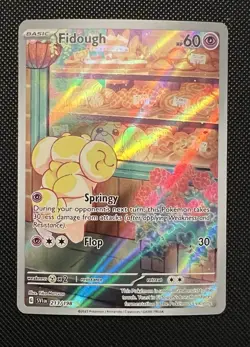 Fidough 213/198 Scarlet & Violet Base Set Illustration Rare NM Pokemon TCG - Image 1