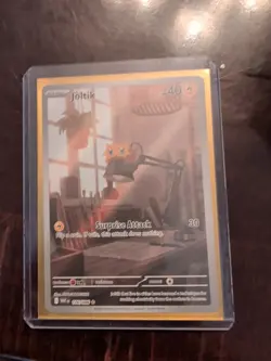 Pokemon TCG Joltik #116/086 Sv: White Flare Illustration Rare Full Art Holo - Image 1