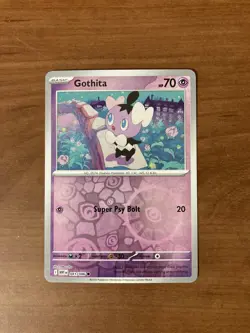 Pokemon TCG Gothita Gothitelle Frillish Psychic Holo Bundle - Image 2