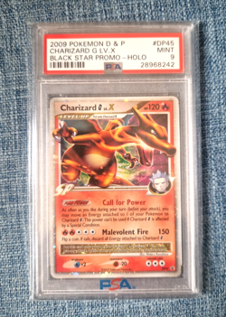 Charizard G LV X DP45 Pokemon 2009 Black Star Promo Holo PSA 9 - Image 1