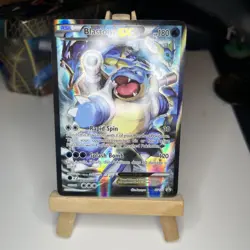 Pokemon TCG Blastoise EX XY122 Black Star Promo LP - Image 2