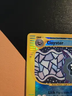Pokemon TCG Cloyster Expedition 8/165 Reverse Holo Rare LP/NM - Image 2