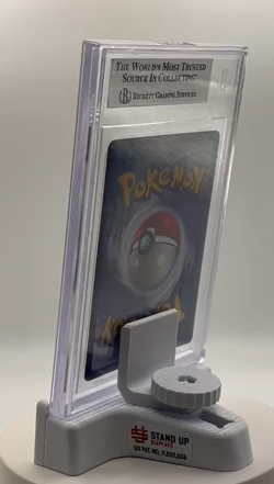 1999 Pokemon 1st Edition Thin Stamp #12 Ninetales Holo BGS 9 MINT - Image 2