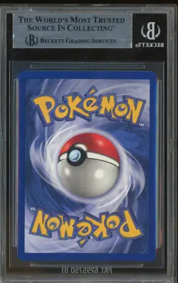 1999 Pokemon 1st Edition Thin Stamp #12 Ninetales Holo BGS 9 MINT - Image 3