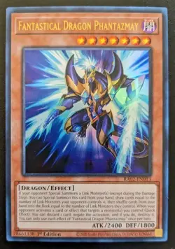 Yugioh! - Fantastical Dragon Phantazmay RA02-EN013 Ultra Rare - 25'TH - NM/M - Image 1