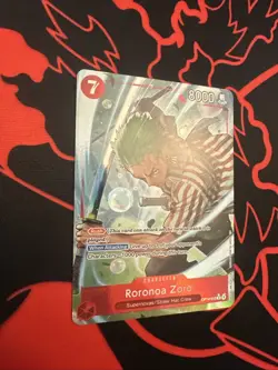 Roronoa Zoro - OP14-015 (Alternate Art) OP14-015 The Azure Sea's Seven Foil - Image 4