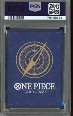 2024 One Piece EN Convention Exclusive Foil #043 Monkey D. Luffy PSA 10 GEM MINT - Image 3