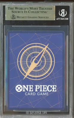 2022 One Piece Romance Dawn Japanese OP01120 Shanks SEC Manga BGS 9.5 GEM - Image 3