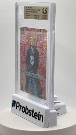 2025 One Piece Carrying on His Will JPN OP13120 Sabo Red Manga BGS 9.5 GEM MINT - Image 2