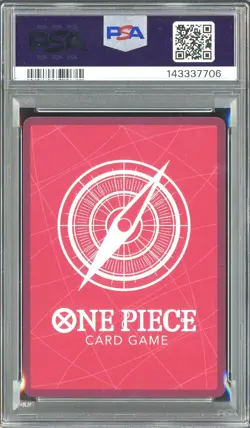 2025 One Piece EN Dodgers X One Piece Night #010 Monkey D. Luffy PSA 10 - Image 3