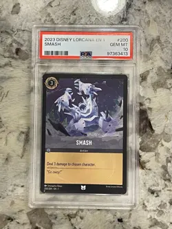 Disney Lorcana First Chapter Smash #200 PSA 10 - Image 1