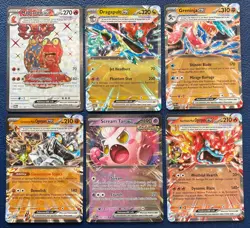 Pokemon Ultra Rare, Double Rare 6-card LOT - Twilight Masquerade - NM - Image 1