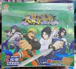 Premium Naruto Card Factory SEALED Booster Box 30 Packs! TCG CCG Anime - Image 1