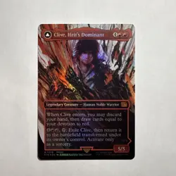 Clive, Ifrit's Dominant (0318) (Borderless) Final Fantasy Foil - Image 1