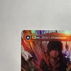 Clive, Ifrit's Dominant (0318) (Borderless) Final Fantasy Foil - Image 2