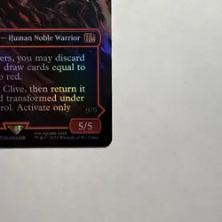 Clive, Ifrit's Dominant (0318) (Borderless) Final Fantasy Foil - Image 4
