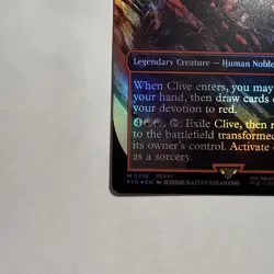 Clive, Ifrit's Dominant (0318) (Borderless) Final Fantasy Foil - Image 5