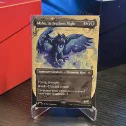 Magic: The Gathering Maha Its Feathers Night Legendary Creature Black Bloomburr… - Image 1