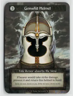 Sorcery Contested Realm Arthurian Legends Goswhit Helmet x1 NM Elite - Image 1