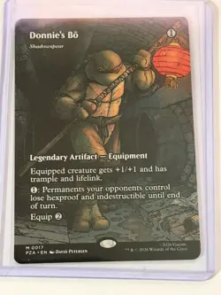 Donnie's Bo // Shadowspear Borderless Teenage Mutant Ninja Turtles 17 - Image 1