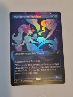 1x Wanderwine Prophets (Borderless) Special Guests Foil 132 NM x1 - Image 1