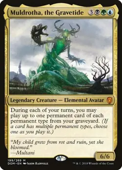Muldrotha, the Gravetide - Foil DOM LP MTG - Image 1