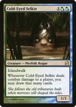 Cold-Eyed Selkie - Foil MMA LP MTG - Image 1