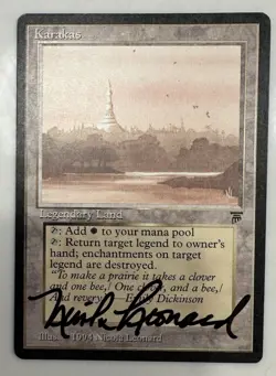 Karakas - Legends (LEG) - Signed - MP - Image 1