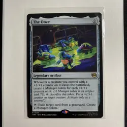 The Ooze TMT 0177 Rare Legendary Artifact Magic The Gathering English 2026 - Image 1