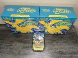 LOT OF 2X Pokemon Ascended Heroes Elite Trainer Box + 1X MINI TIN Factory Sealed - Image 1