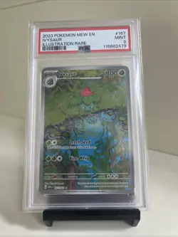Pokemon TCG Ivysaur Scarlet & Violet 151 IR #167/165 PSA 9 - Image 1