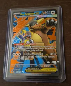 Pokemon Secret Rare Mega Kangaskhan EX Full Art Mega Evolution 164/132 - Image 1