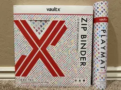 Vault X Anniversary 30th Edition Pokemon Exo-Tec 12 Pocket Zip Binder & Playmat - Image 1