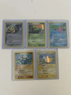 Pokemon TCG EX Crystal Guardians Reverse Holo Stamp Lot Of 5. NM/LP - Image 1