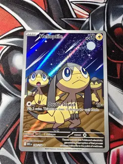 Helioptile - 143/132 Me01: Mega Evolution Illustration Rare Pokemon TCG - NM - Image 1