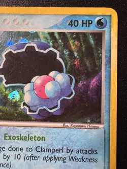 Clamperl 58/101 EX Hidden Legends Pokemon Card Reverse Holo Foil Rare MP - Image 4