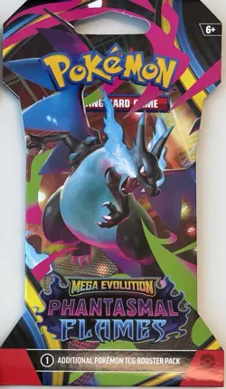 Charizard Pokemon Phantasmal Flames Blister Pack Sleeved Sealed TCG Art - Image 1