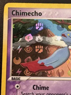 Chimecho 17/101 EX Hidden Legends Pokemon Card Reverse Holo Foil Rare MP - Image 3
