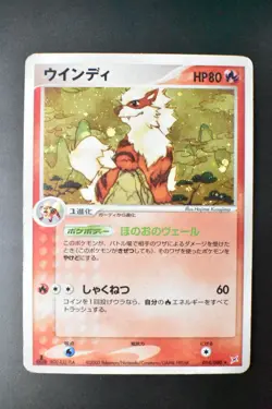 Arcanine 014/080 Magma VS Aqua 2003 Holo Rare 1st Edition Japanese Pokemon Card - Image 2