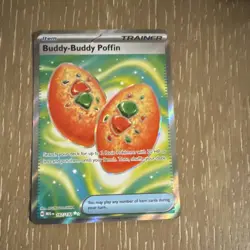 Pokemon Buddy-Buddy Poffin Me01: Mega Evolution Ultra Rare Trainer Holo 167/132 - Image 1