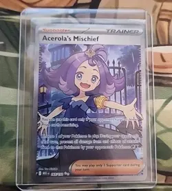 Acerola's Mischief (165/132) - Mega Evolutions - Pokemon TCG - Image 1